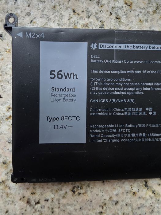 Аккумулятор ноутбука 8FCTC