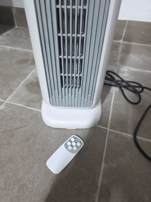 Încălzitor cu ventilator PTC, încălzitor cu termostat și temporizator