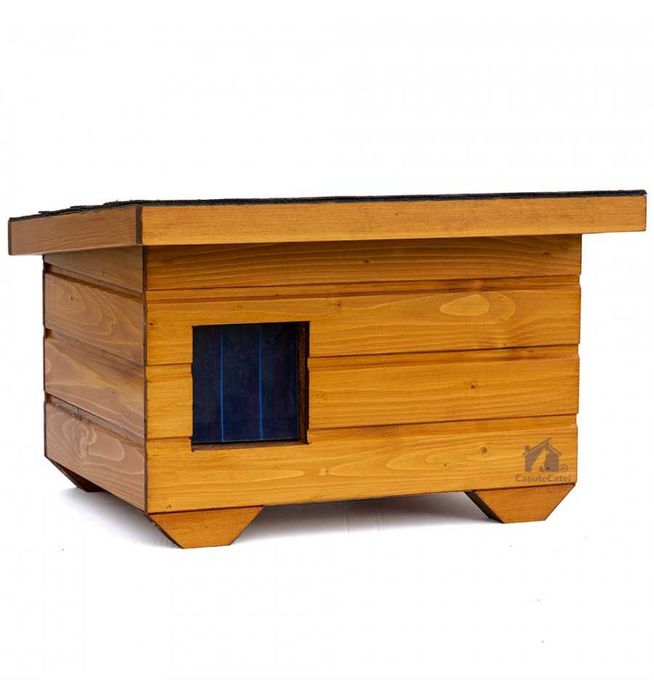 Căsuță izolată pentru pisici – protecție perfectă pe timp de iarnă