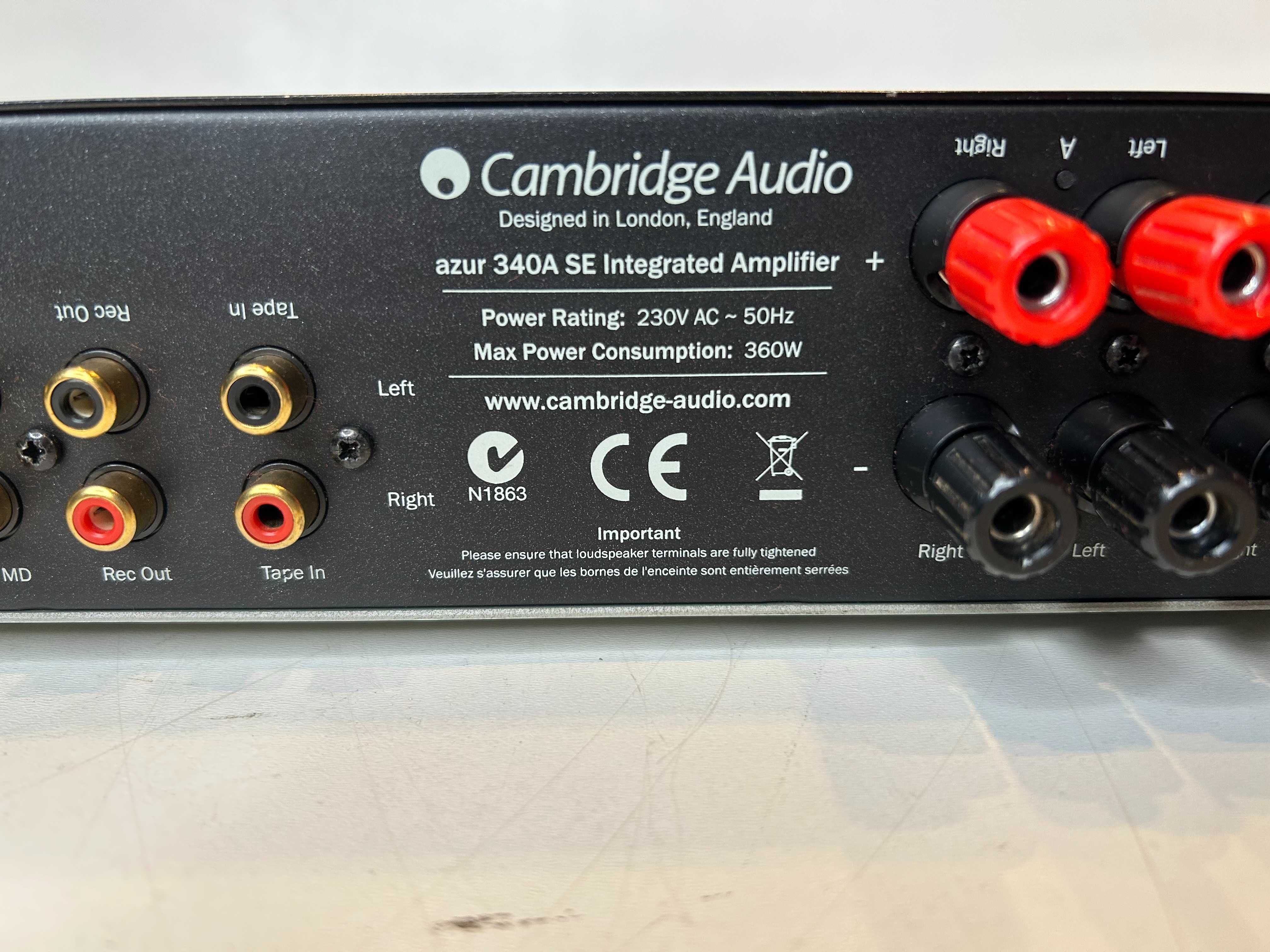 Vand amplificator Cambridge Audio Azur 340A SE