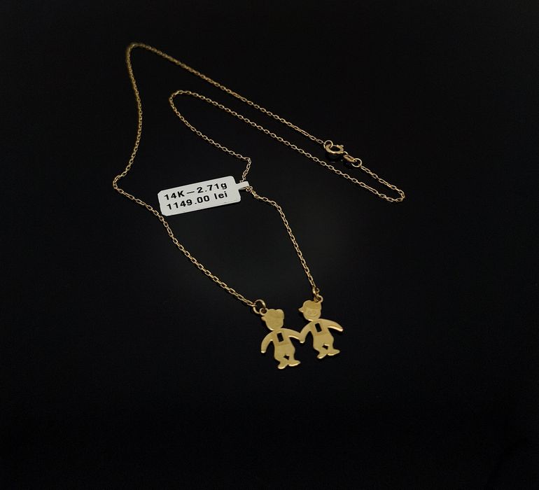 Bijuteria Royal lant din aur 14k 2.71 gr