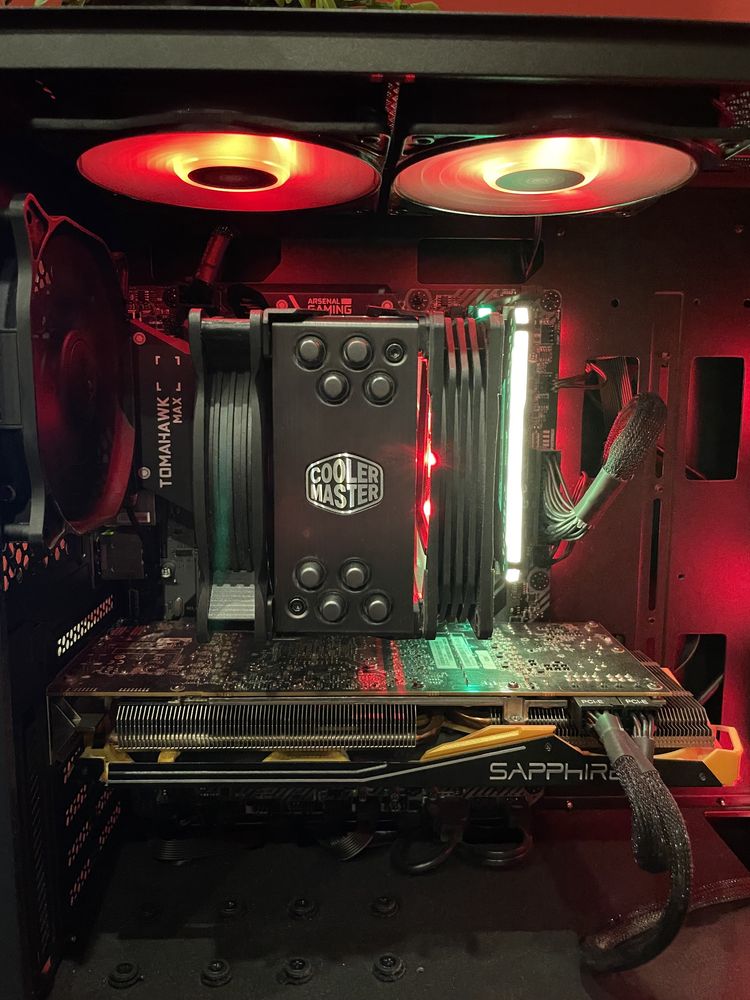 Геймърски компютър Ryzen 5 1600AF/AMD R9 290/