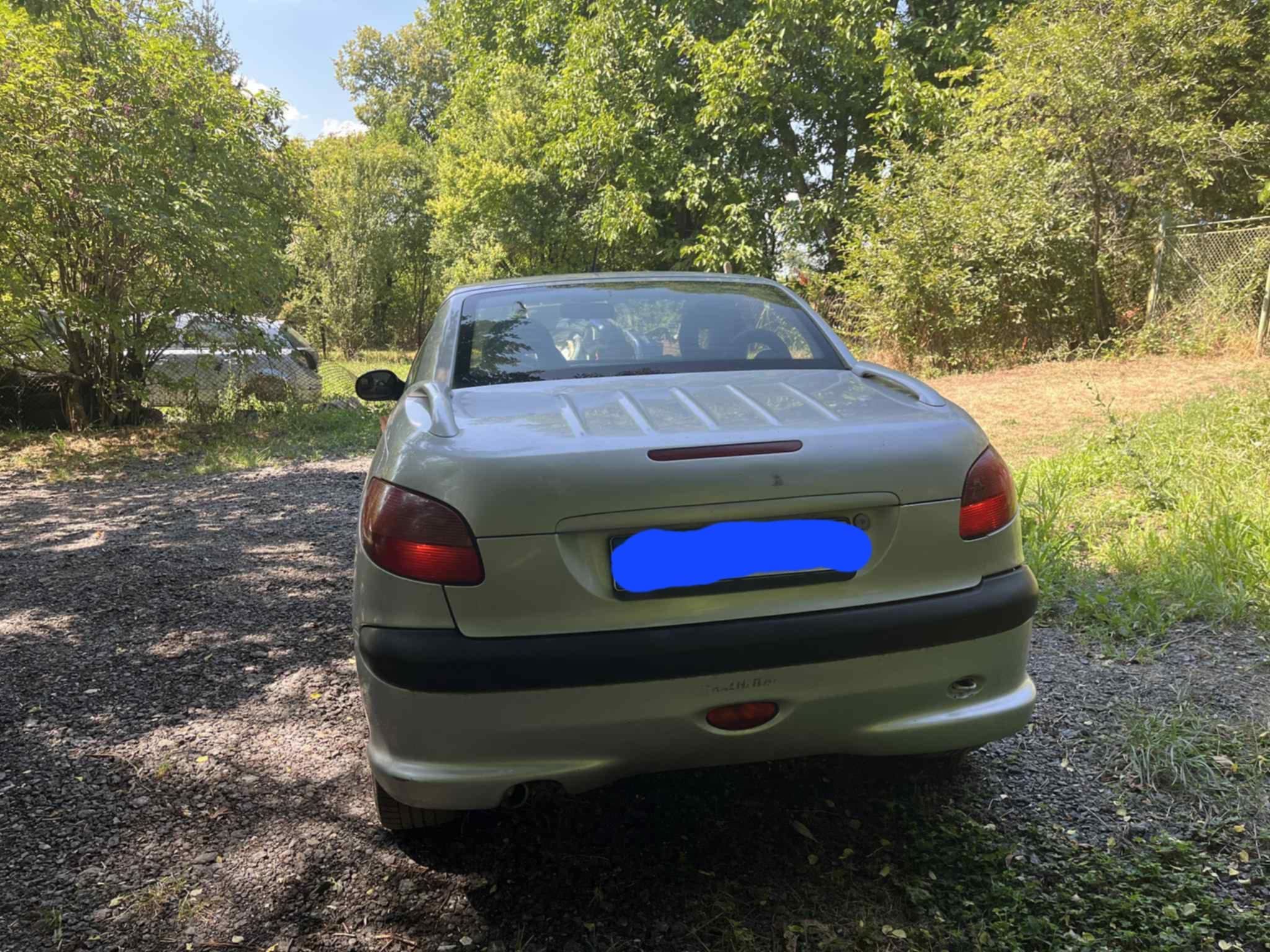 Пежо 206СС 1.6 бензин на части