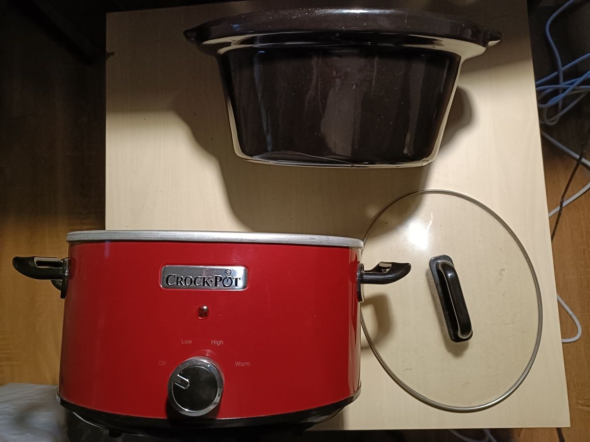 POMANA!!-Slow-Cooker Crock-Pot-Oala Minune,NOUA=3,5 l,Vas ceramic-LUX