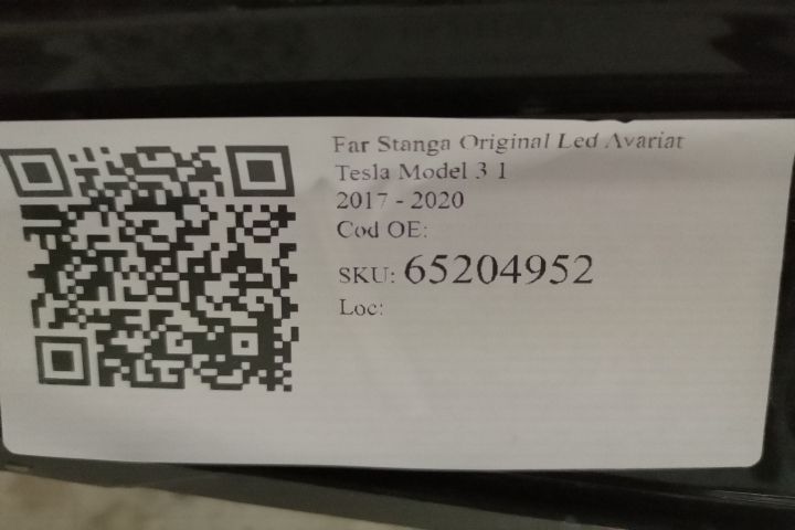 Ляв фар Оригинален Led Авариран Тесла / Tesla Model 3 [Оригинален LED