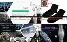 Ag+ Антистатични Чорапи с Сребърни Нишки RF EMF EMR 5G Електро Защита