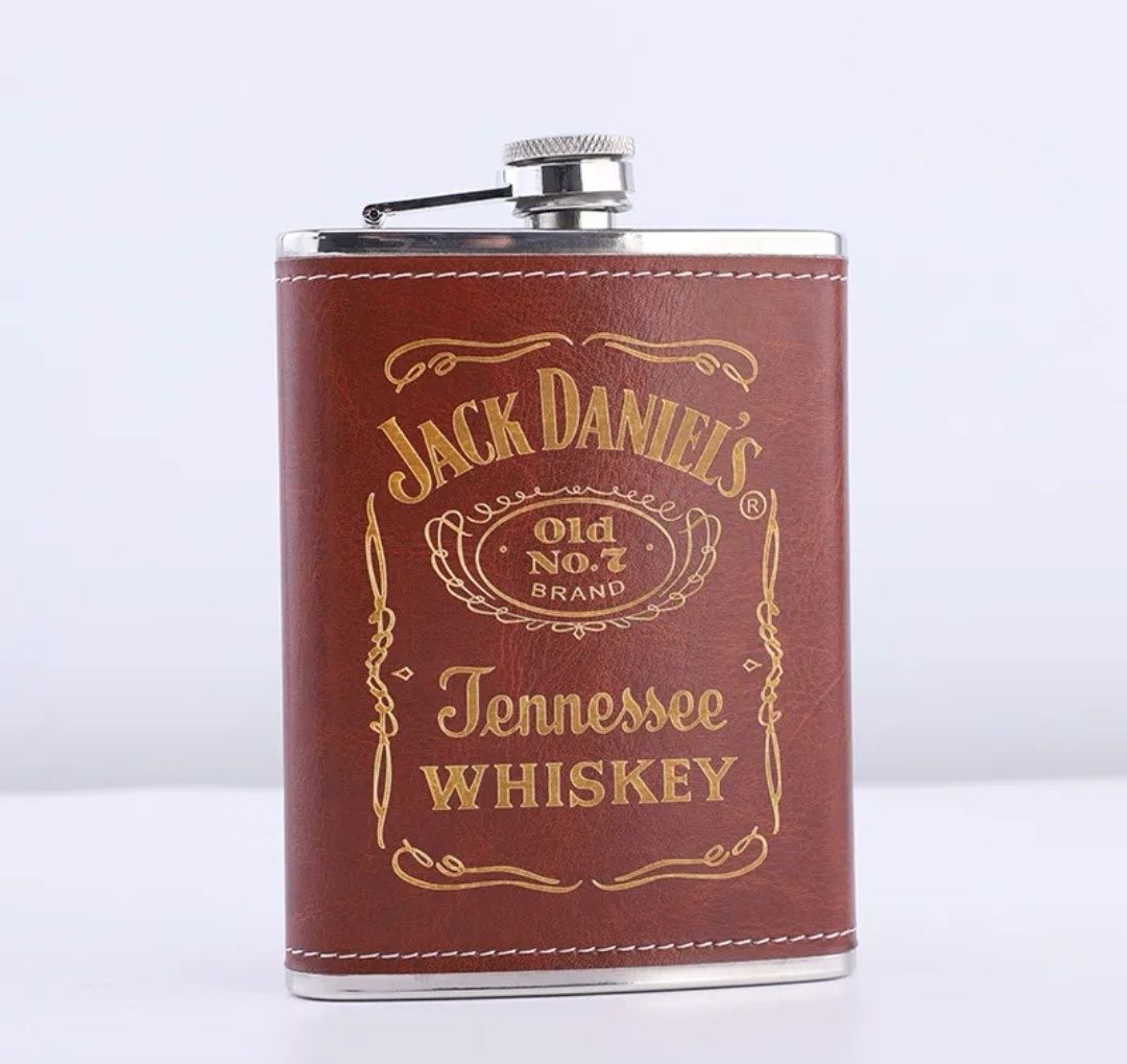 Botelcuta Jack Daniel's Recipient Inox Whiskey Plosca