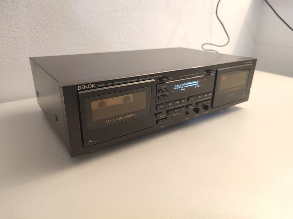 Deck Denon DRW 660 dublu auto reverse