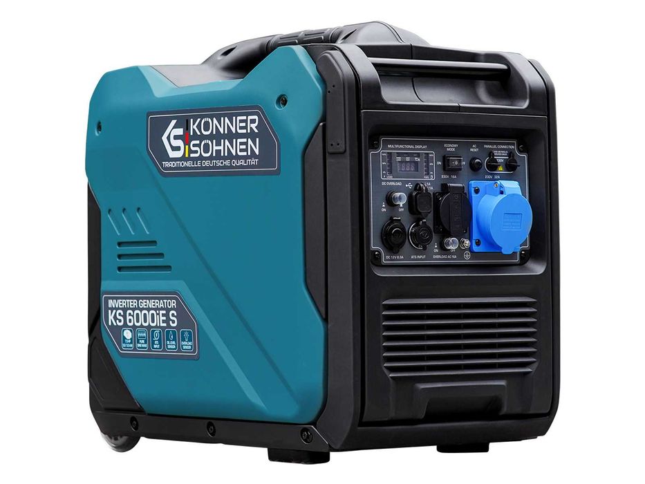 Generator de curent cu invertor silent 230V 5,5 kW Konner KS 6000iE S