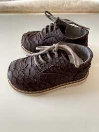 Pantofi piele naturala Baby Avus