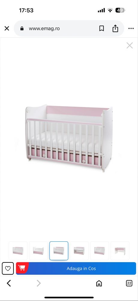 Patuț BeBe impecabil
