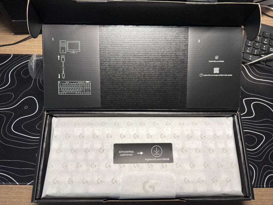 Tastatura gaming mecanica LOGITECH PRO X TKL RAPID