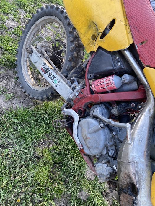 Motocross suzuki