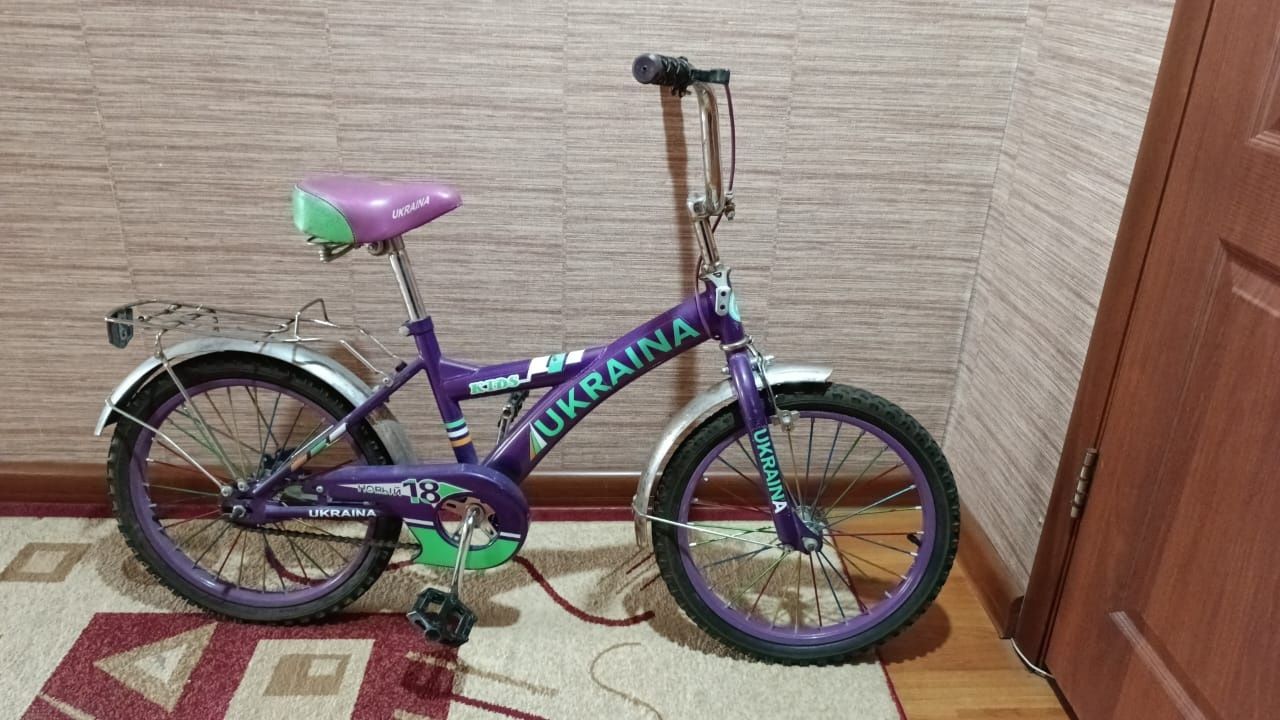 Отдам детский велосипед бу, срочно Алматы