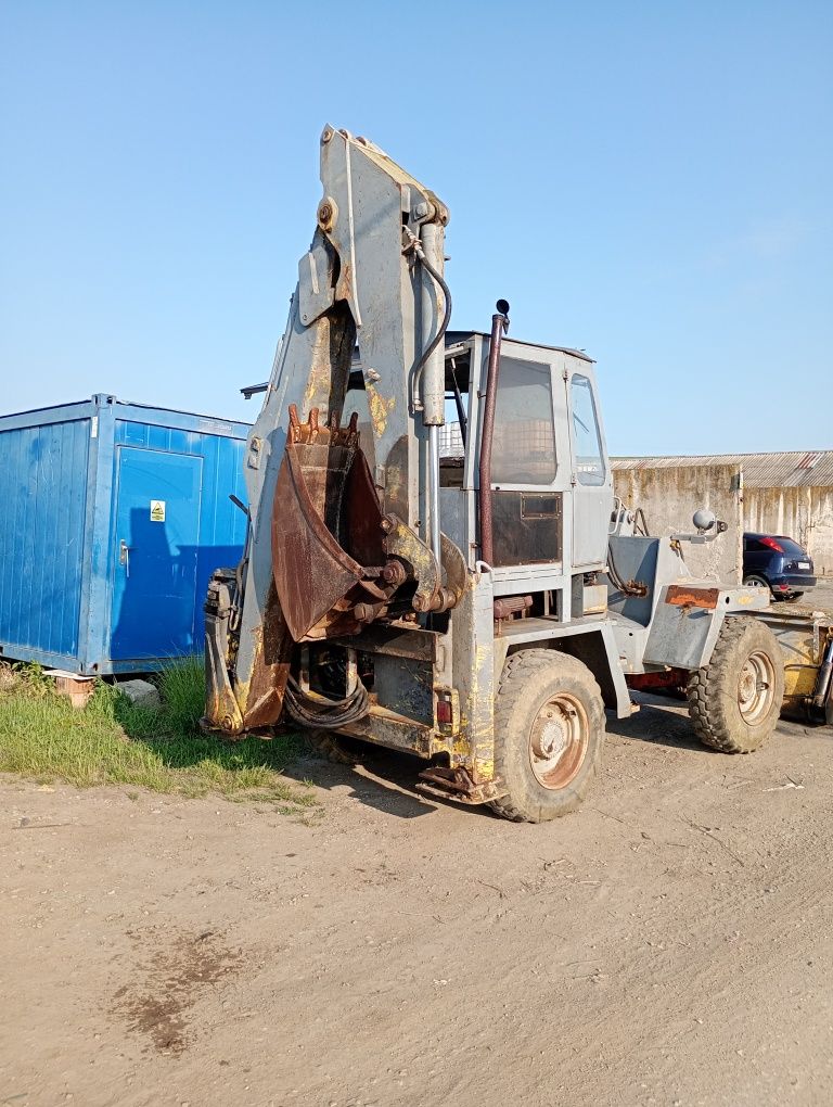 Vind buldoexcavator