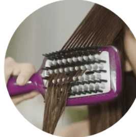 Perie electrica pentru indreptat parul BaByliss Liss Brush 3D HSB100E