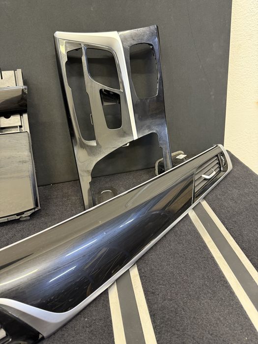 Set ornamente trim piano black BMW G30 G31