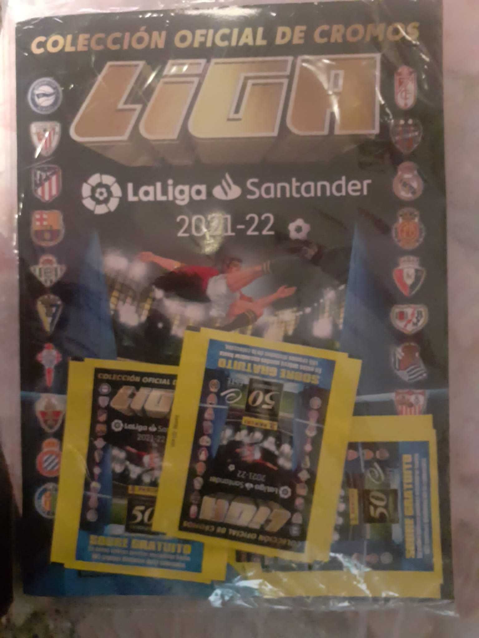 Revista Colectia oficial de La Liga Spania 2021/2022 sigilata