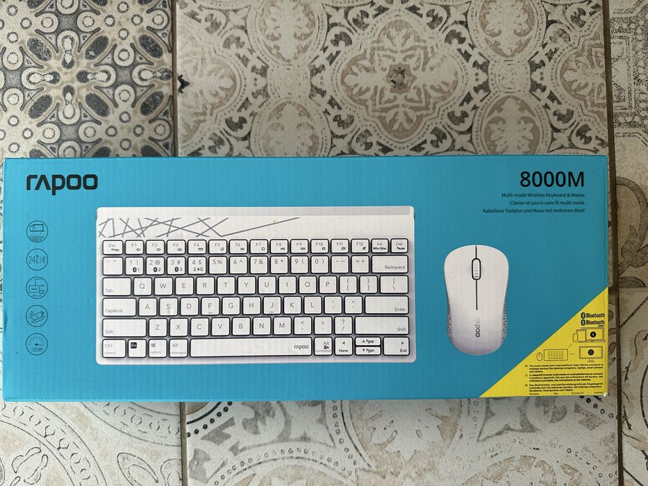 BT k-кт Rapoo 8000М мишка с клавиатура
