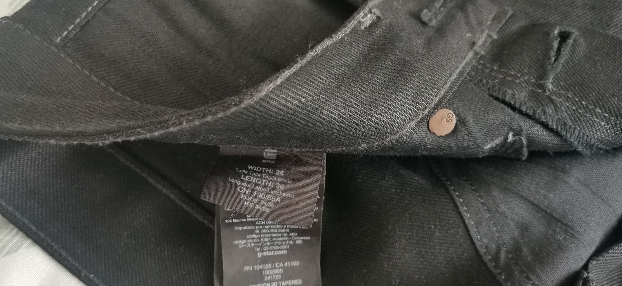 G star A crotch jeans