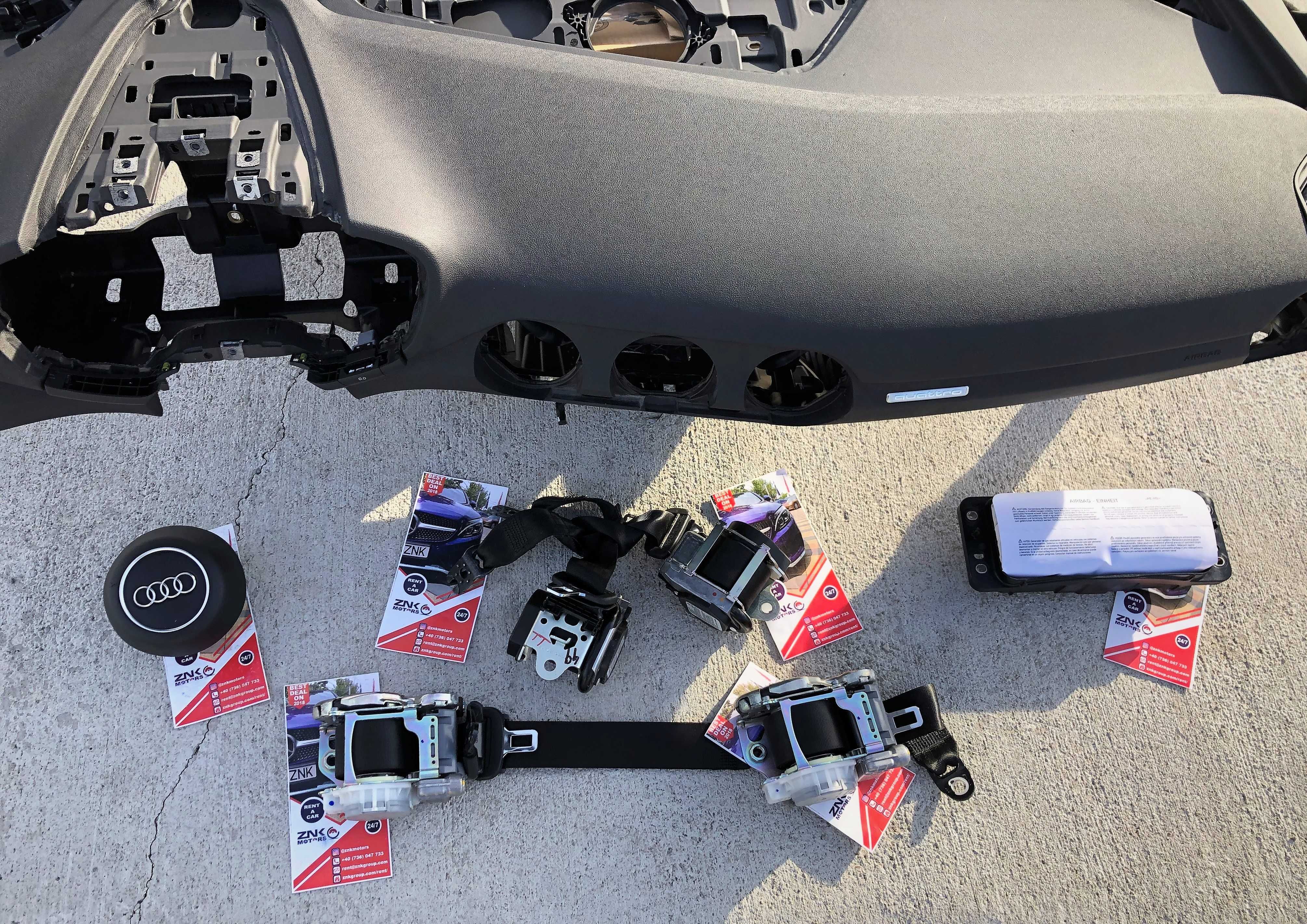 Audi TT 8s 8j kit airbag volan s pasager plansa de bord set centuri