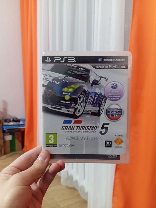 Gran Turismo 5 PlayStation 3 оригинальный диск