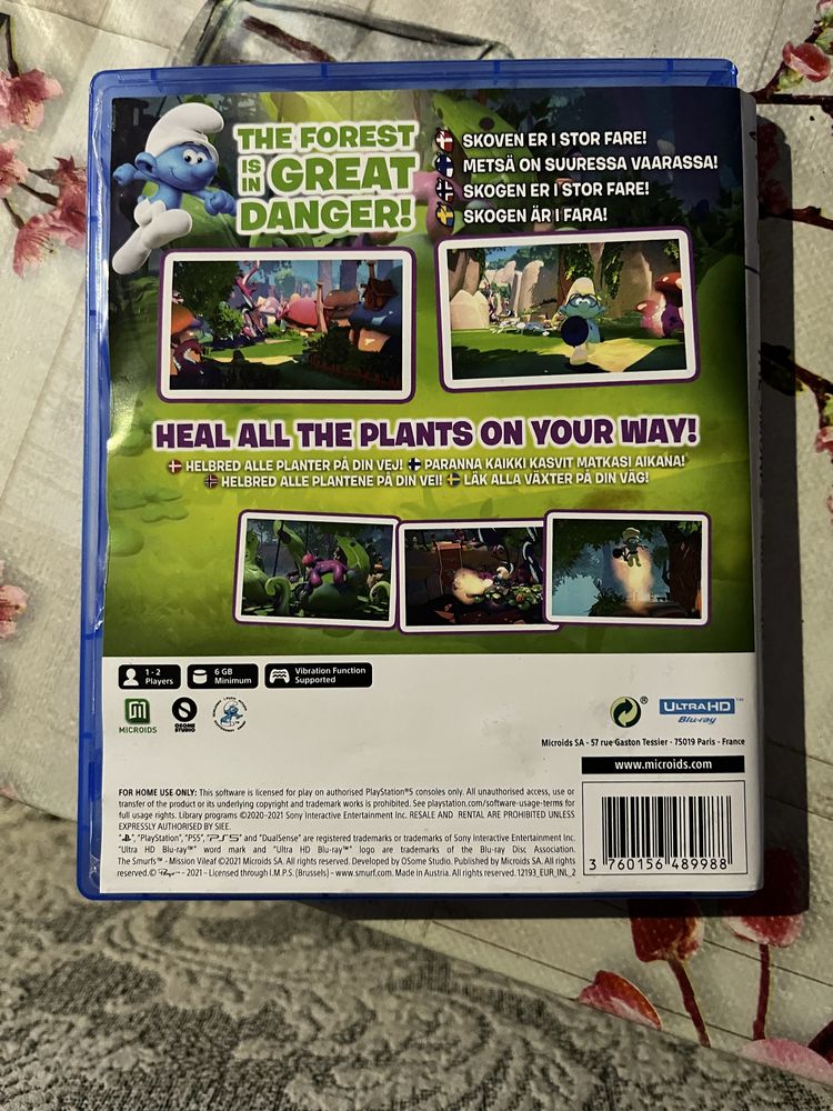 The Smurfs Mission Vileaf ps5