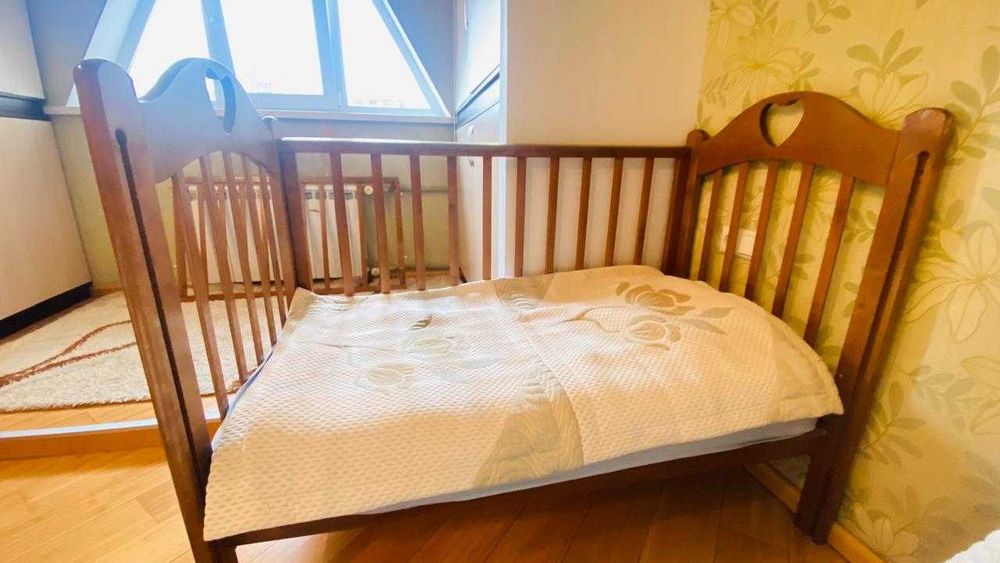 манеж деревянный