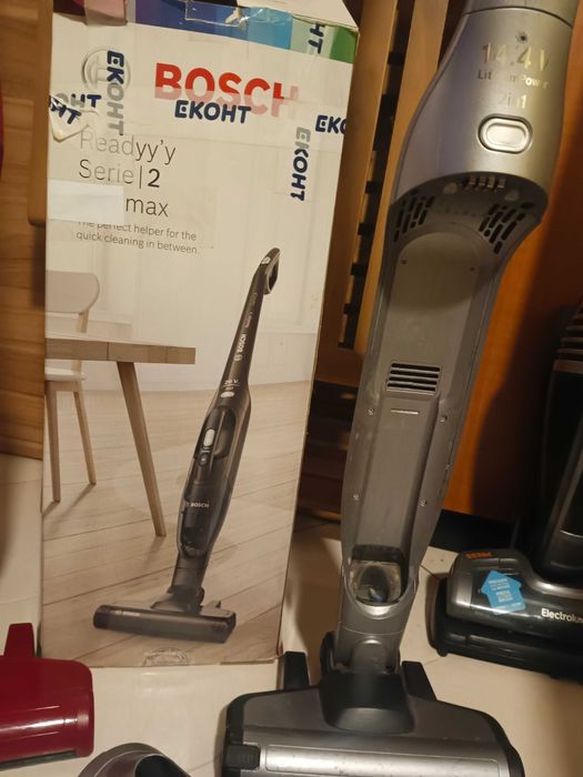 КАТО НОВИ. - Мощни Безкабелни прахосмукачки BOSCH- 2 in 1 ,Li-ion