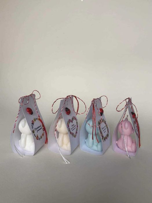 Mărțișoare cu lumânare parfumată