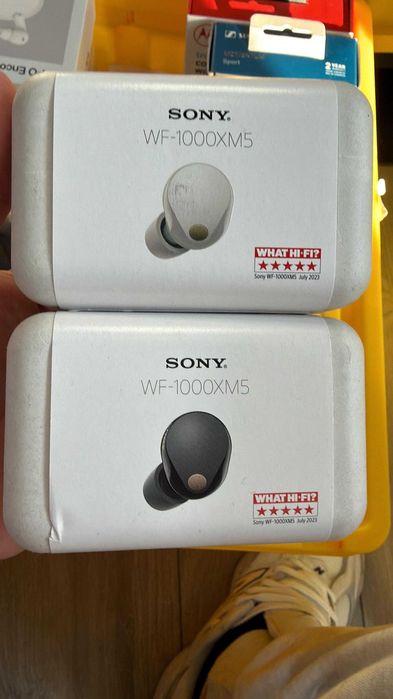 Casti Sony WF-1000XM5B, True Wireless, Bluetooth, Noise cancelling