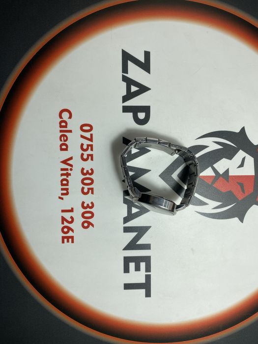 ZAP AMANET VITAN - Ceas Fossil Silver Black