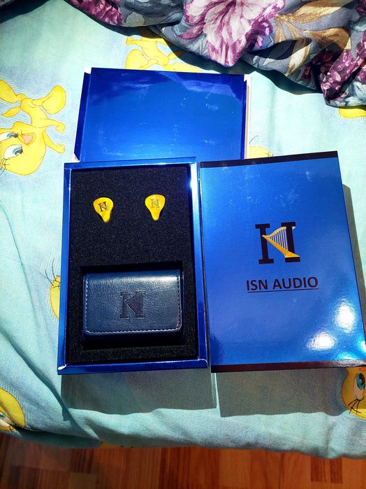 Casti IEM ISN EST80 + Cablu cadou KBear HunYuan 4.4mm.