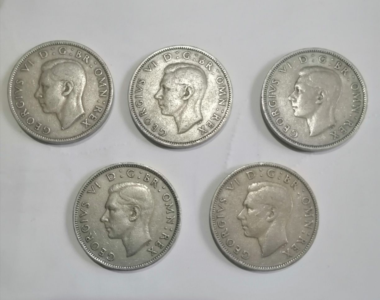 Monede vechi Marea Britanie two shillings