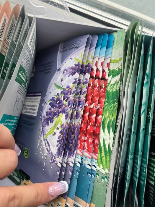 Маски для лица гарньер