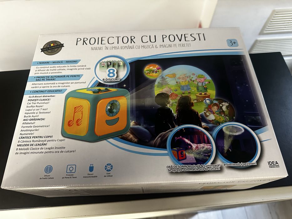 Proiector cu Povesti in Limba Romana