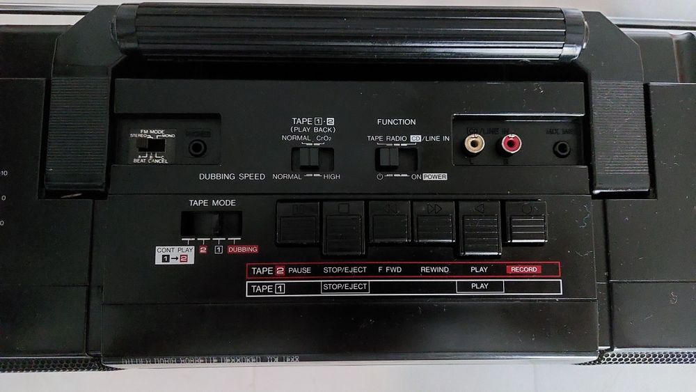 radiocasetofon sharp wq-t238