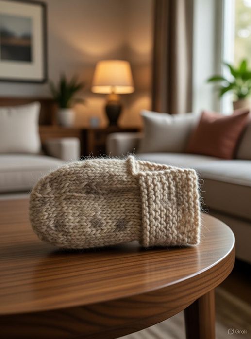 Носки ручного вязания из верблюда шерсти