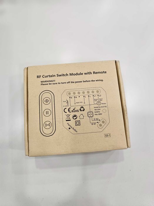 LoraTap Безжичен Комплект за RF Управление на Ролетни Щори и други