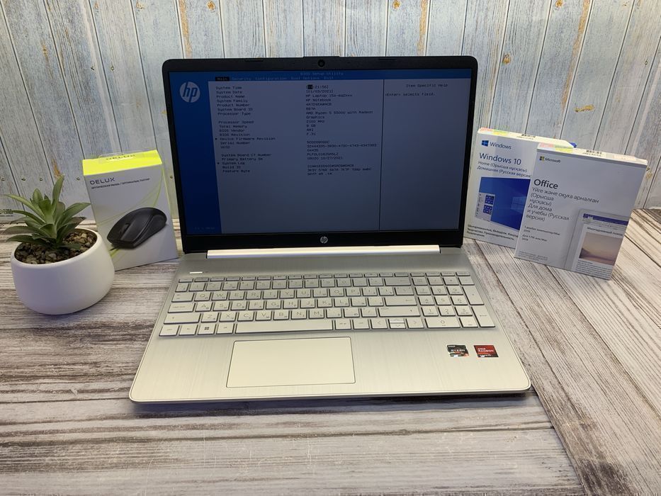Ноутбук бизнес класса HP Pavilion 15s-fq | Ryzen 5-5500U | 8GB | 512GB