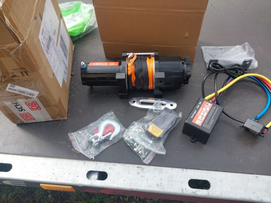 Troliu electric 12v 2050 kg