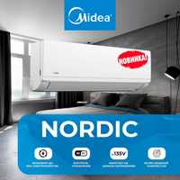 Кондиционер Midea модель Nordic 9. Extreme Inverter, Low voltage. NEW