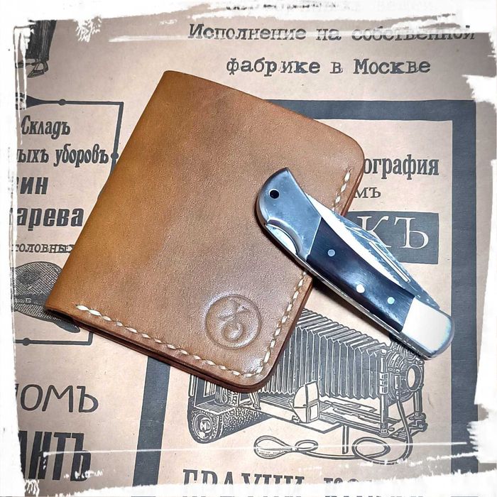 Продам портмоне из кожи ручной работы