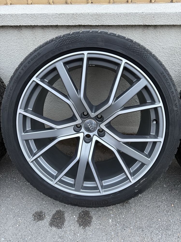 Оригинални джанти 22“ Audi Sport за Ауди Q7/SQ7 4М с зимни гуми