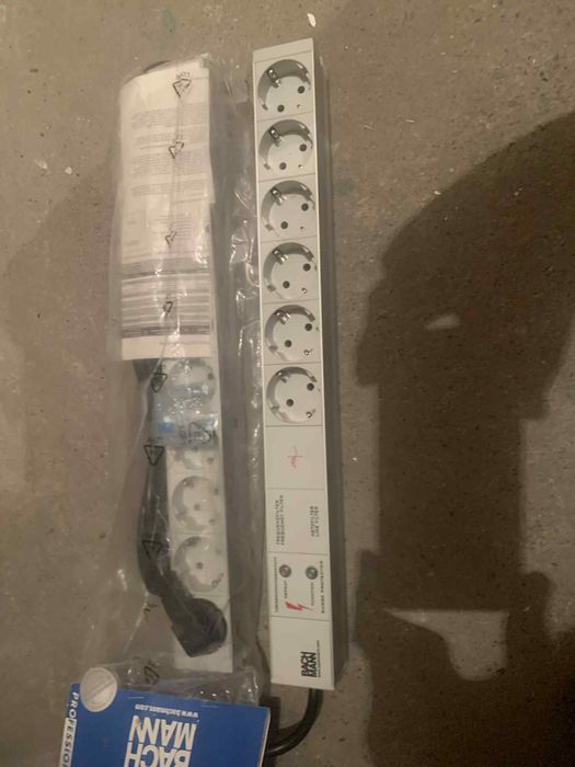 Разклонител Bach Mann 6 гнезда