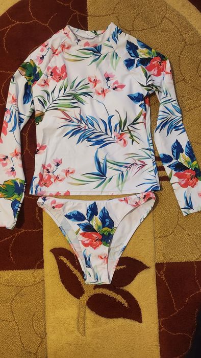 Costum baie dress  baie maneca lunga  UV