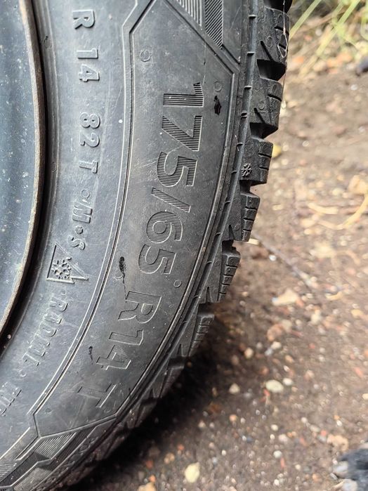 Железна джанта с нова гума 14