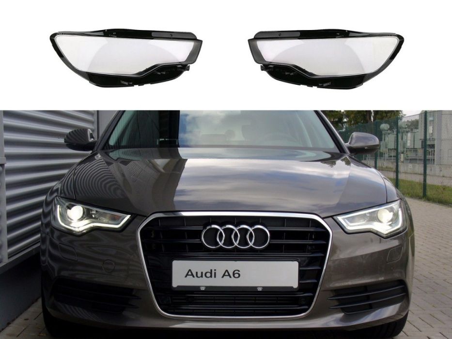 Капаци за фарове за Audi A6 C7 / Ауди А6 Ц7