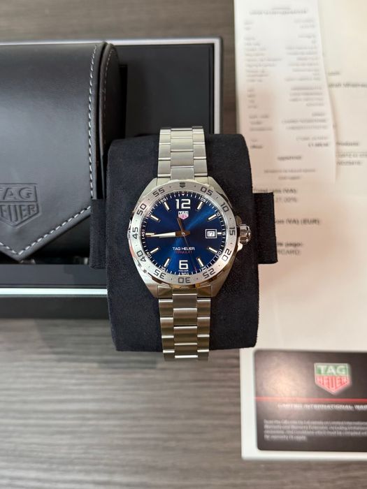 ЧИСТО НОВ Tag Heuer Formula 1 (2025) – WAZ1118, пълен комплект