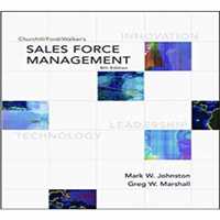 Churchill/Ford/Walker's Sales Force Management, Mark W. Johnston